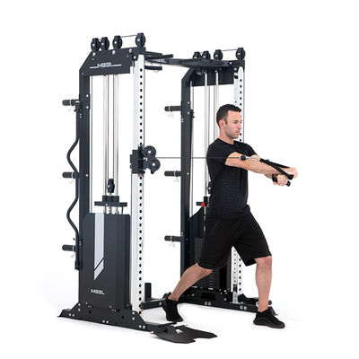 Equipo de gimnasio multifuncional en casa con opciones personalizables