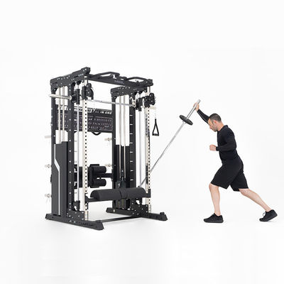 Bodybuilding Multifuncional Pull Up Bar Smith Máquina de sentadillas con polea de cable