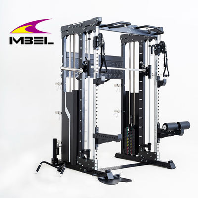 Bodybuilding Multifuncional Pull Up Bar Smith Máquina de sentadillas con polea de cable