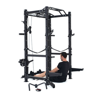 Eco-amigable y plegable multifuncional entrenador Power Rack Squat Rack Smith máquina para el hogar