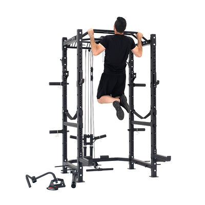 Eco-amigable y plegable multifuncional entrenador Power Rack Squat Rack Smith máquina para el hogar