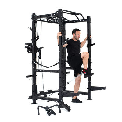 Eco-amigable y plegable multifuncional entrenador Power Rack Squat Rack Smith máquina para el hogar