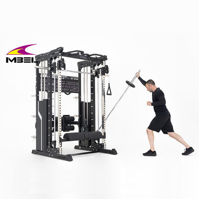 Todo en uno estilo moderno Smith máquina multifuncional de sentadilla Rack entrenador funcional
