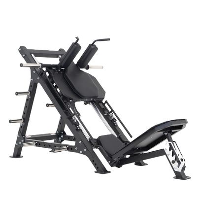 Gimnasio de estilo moderno de varias estaciones 2 en 1 Leg Press Hack Squat SE47 con puerto de carga