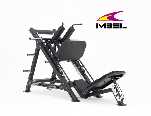 Gimnasio de estilo moderno de varias estaciones 2 en 1 Leg Press Hack Squat SE47 con puerto de carga
