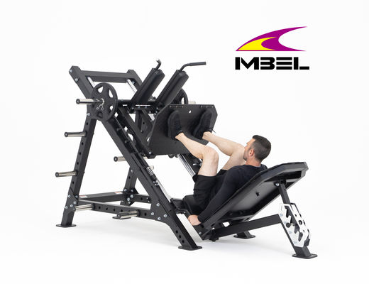 Gimnasio de estilo moderno de varias estaciones 2 en 1 Leg Press Hack Squat SE47 con puerto de carga
