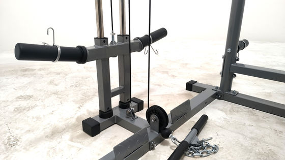 Equipo de construcción corporal plegable multifunción de la jaula de energía de sentadilla Rack Smith máquina